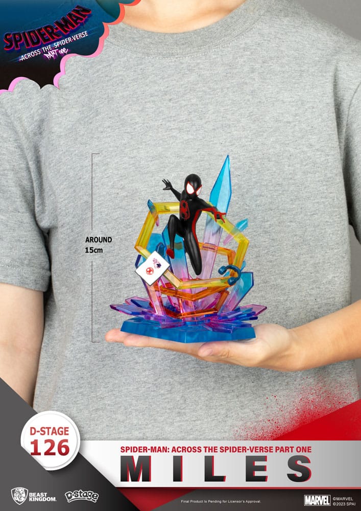 Marvel diorama PVC D-Stage Spider-Man: Across the Spider-Verse Part One-Miles 15 cm