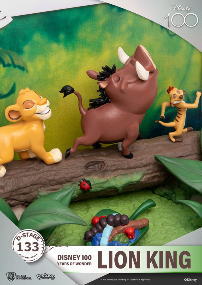 Disney 100 Years of Wonder : Diorama PVC Le Roi Lion 10 cm