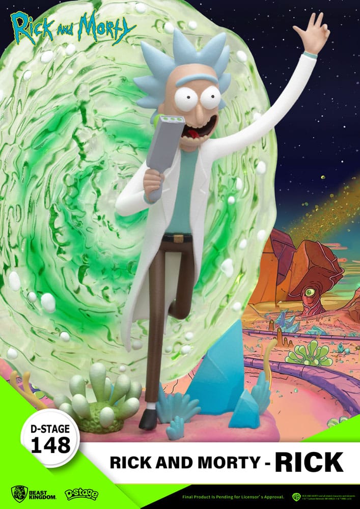 Rick & Morty diorama PVC D-Stage Rick 14 cm
