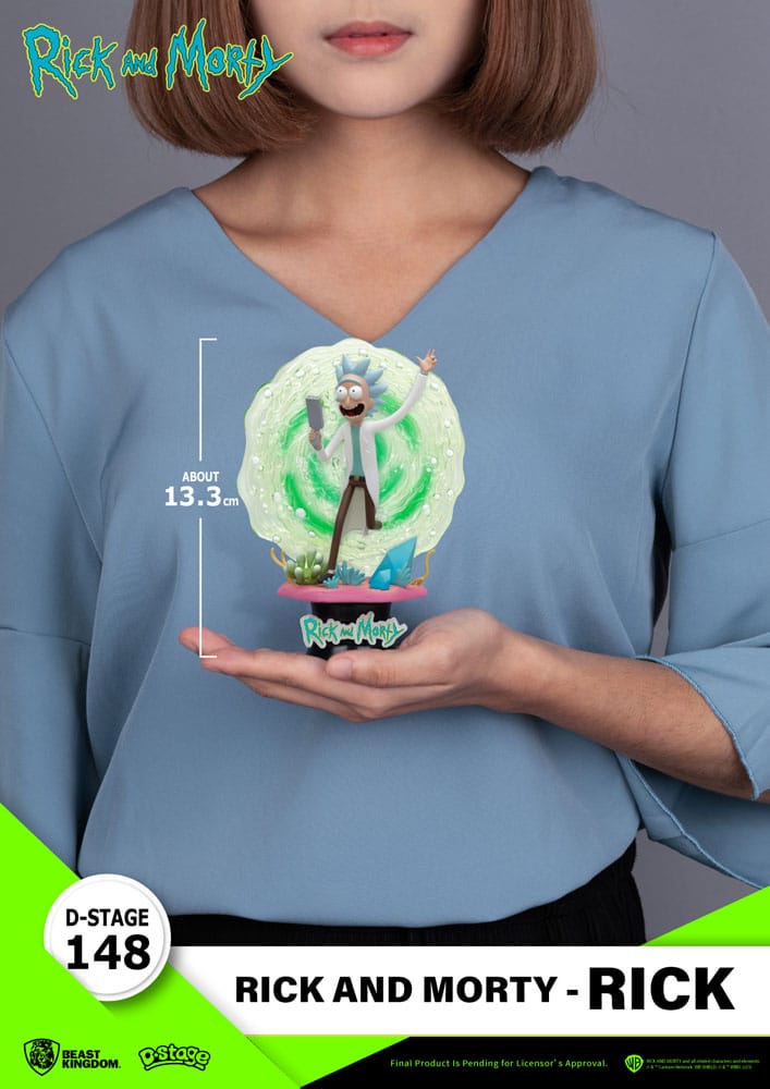 Rick & Morty diorama PVC D-Stage Rick 14 cm