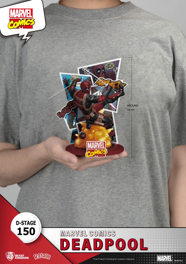 Marvel diorama PVC D-Stage Deadpool 16 cm