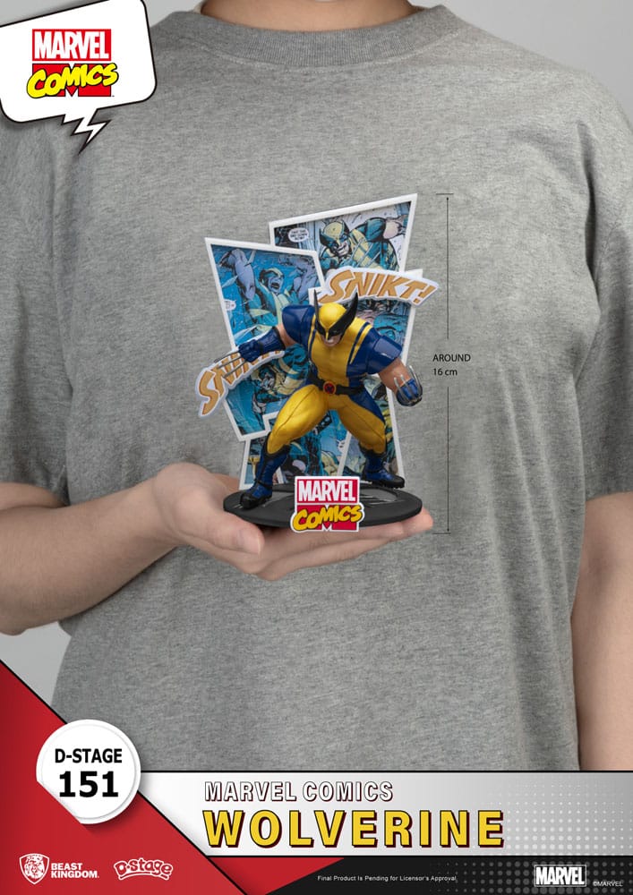 Marvel diorama PVC D-Stage Wolverine 16 cm