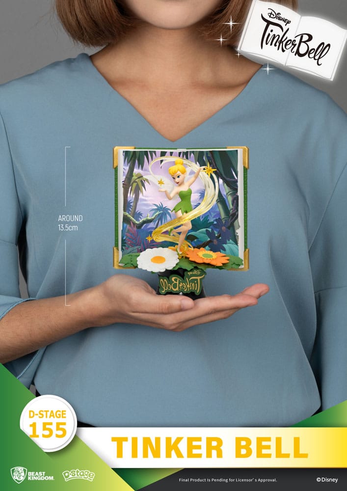 Peter Pan Book Series diorama PVC D-Stage Clochette 15 cm