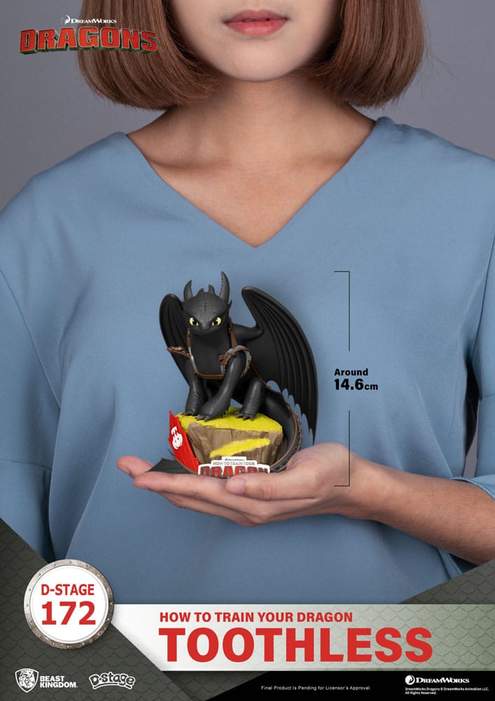 Dragons D-Stage PVC Diorama statuette Croque-mou 14 cm