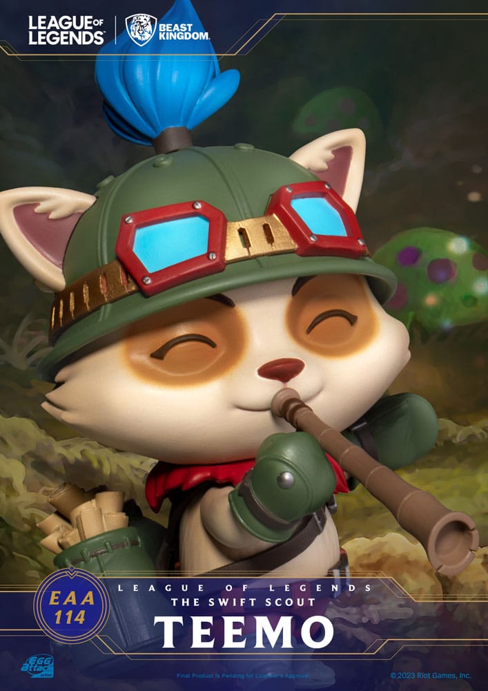 League of Legends : figurine Egg Attack The Swift Scout Teemo 12 cm