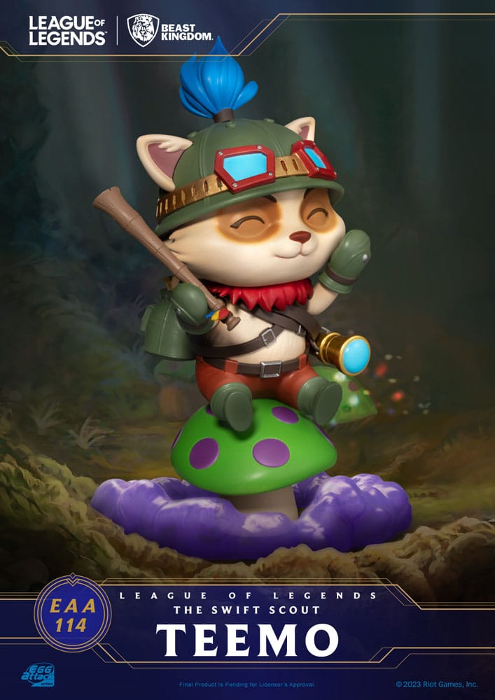 League of Legends : figurine Egg Attack The Swift Scout Teemo 12 cm
