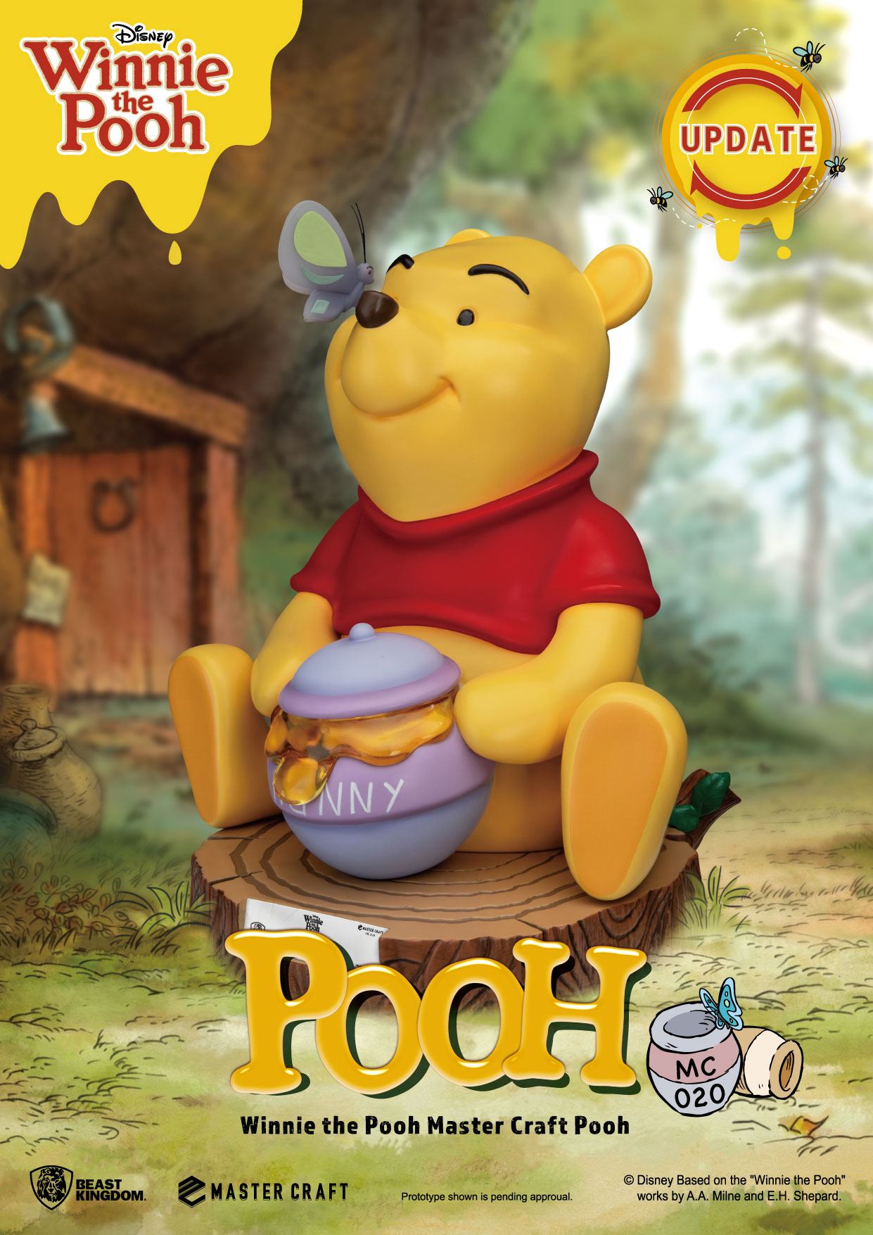 Disney statuette Master Craft Winnie l'ourson 31 cm