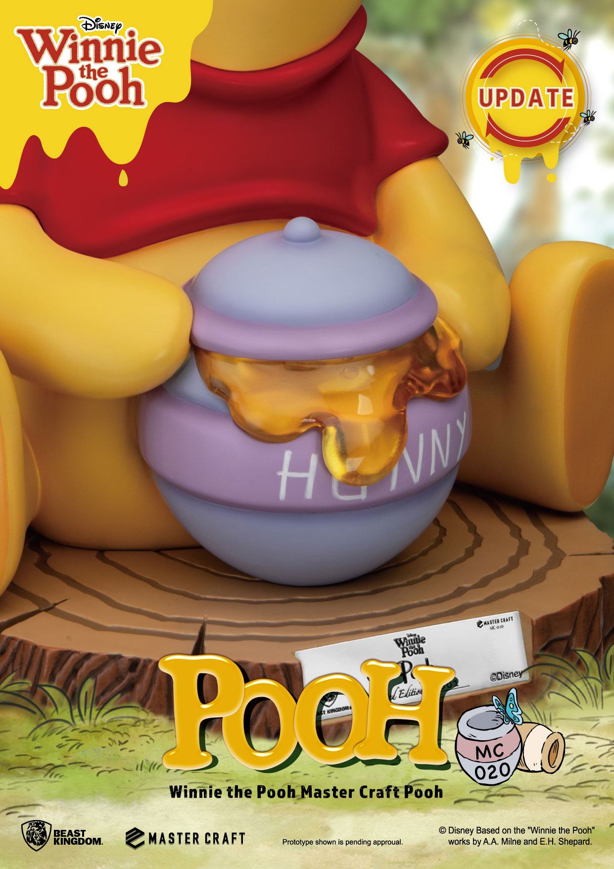 Disney statuette Master Craft Winnie l'ourson 31 cm