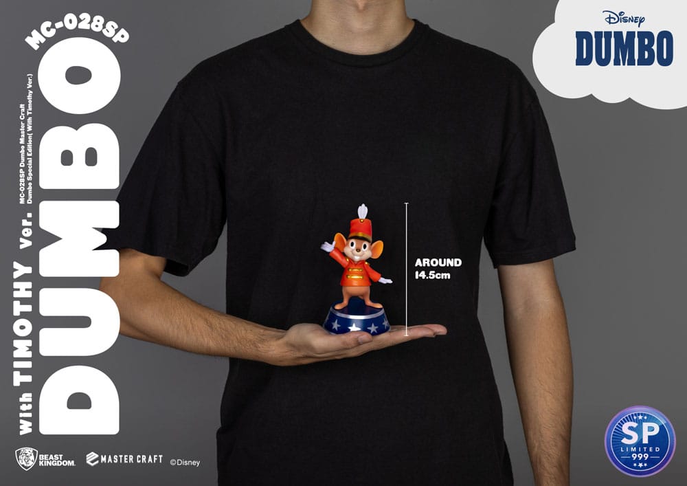 Dumbo statuette Master Craft Dumbo Special Edition (With Timothy Version) 32 cm