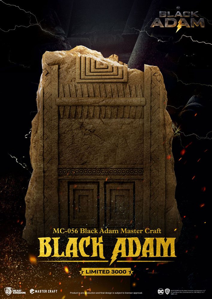 Edition limitée Black Adam : Statuette Black Adam 38 cm