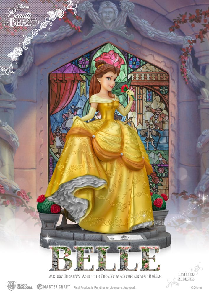 Disney statuette Master Craft La Belle et la Bête Belle 39 cm