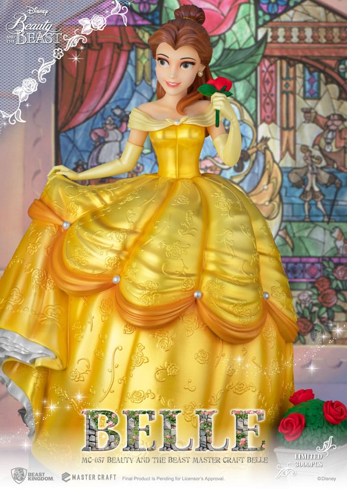 Disney statuette Master Craft La Belle et la Bête Belle 39 cm