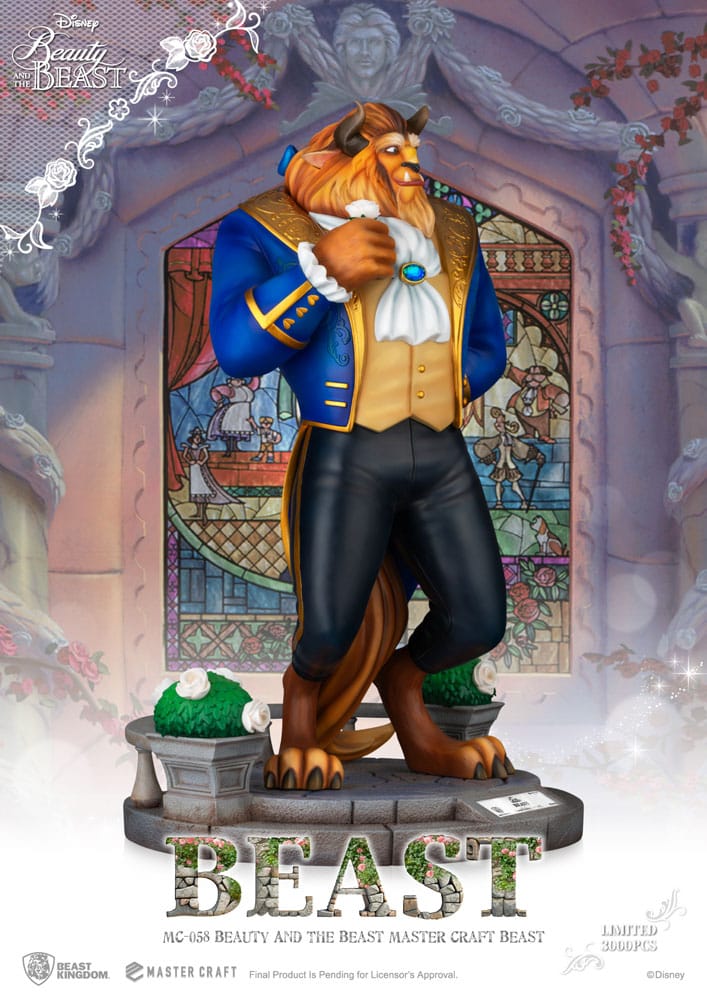 Disney statuette Master Craft La Belle et la Bête Beast 39 cm