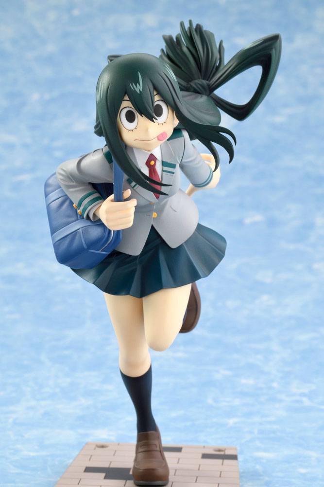 My Hero Academia Statuette PVC 1/8 Konekore Tsuyu Asui Avec Uniforme Ver. (re-run) 18 cm