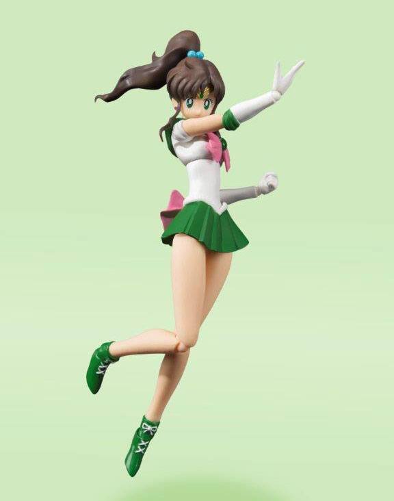 Sailor Moon figurine S.H. Figuarts Sailor Jupiter Animation Color Edition 14 cm
