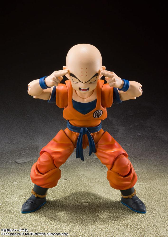 Dragon Ball Z : Figurine S.H. Figuarts Krillin 12 cm