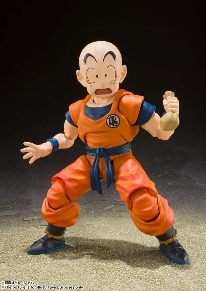 Dragon Ball Z : Figurine S.H. Figuarts Krillin 12 cm
