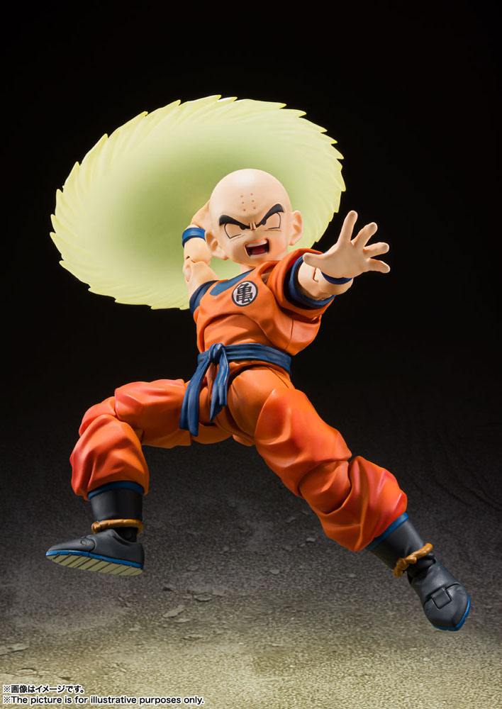 Dragon Ball Z : Figurine S.H. Figuarts Krillin 12 cm