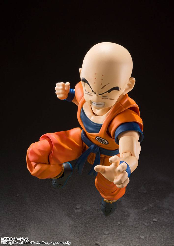 Dragon Ball Z : Figurine S.H. Figuarts Krillin 12 cm