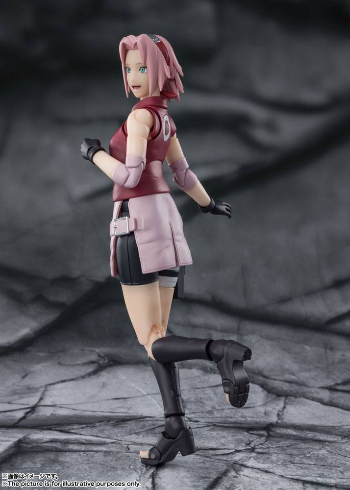 Naruto Shippuden figurine S.H. Figuarts Sakura Haruno -Inheritor of Tsunade's indominable will- 14 cm