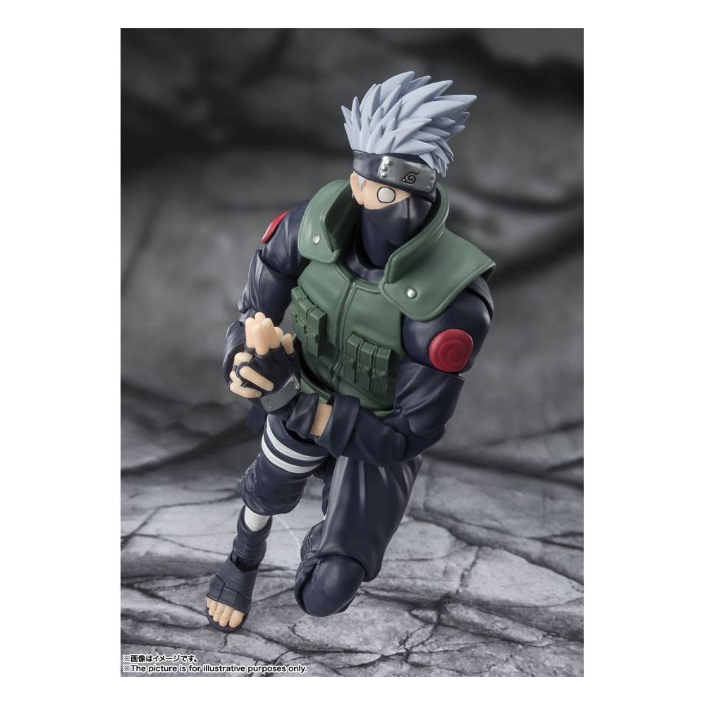 Naruto Shippuden figurine S.H. Figuarts Kakashi Hatake -The famed Sharingan Hero- 16 cm