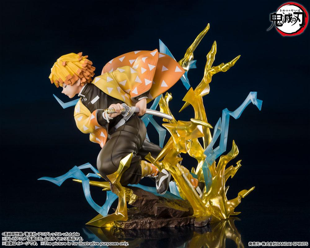 Demon Slayer : Statuette PVC FiguartsZERO Zenitsu Agatsuma Thunderclap and Flash 15 cm