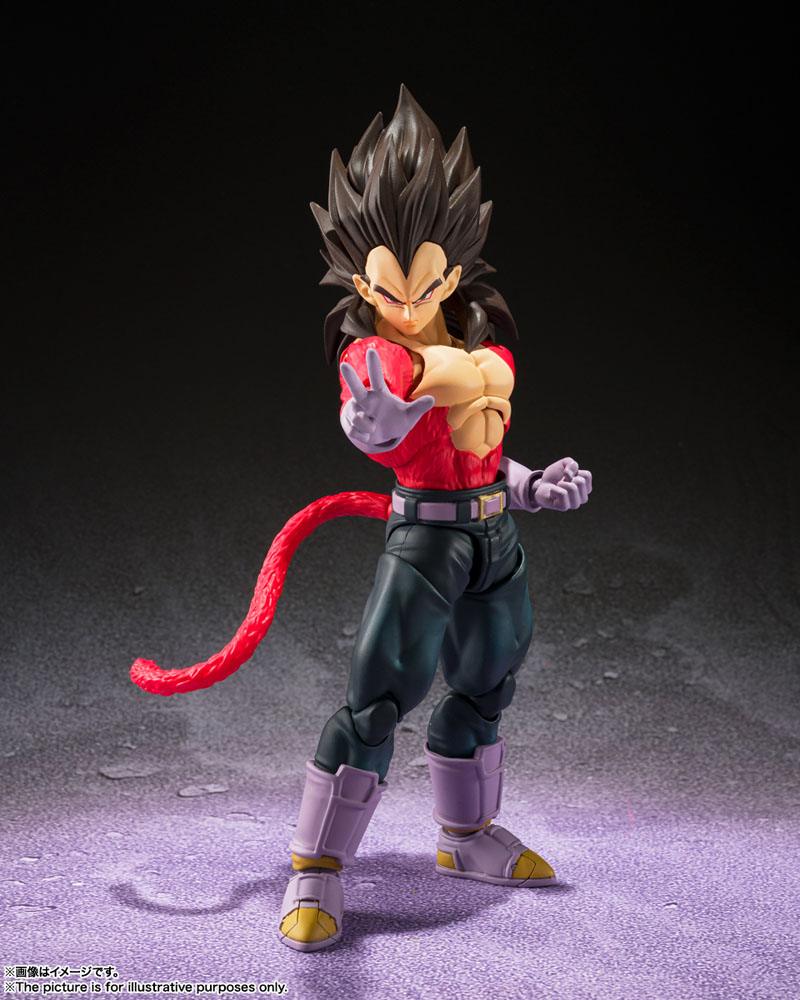 Dragon Ball GT : Figurine S.H. Figuarts Super Saiyan 4 Vegeta 13 cm