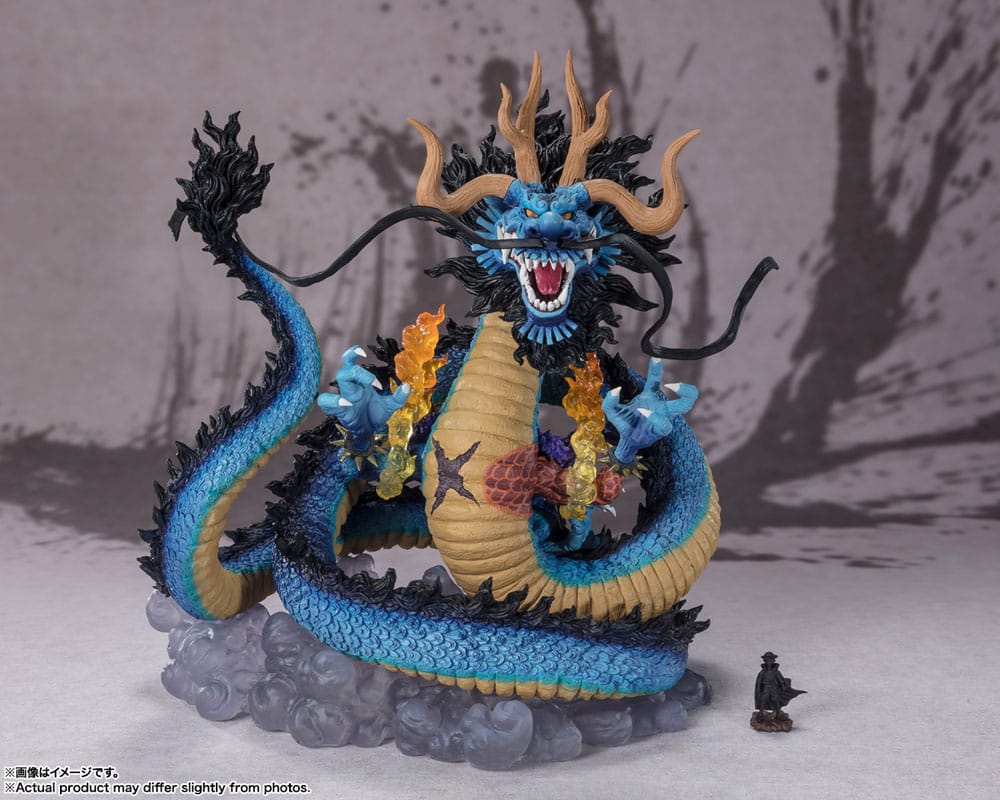 One Piece statuette Kaido Roi des bêtes Dragon