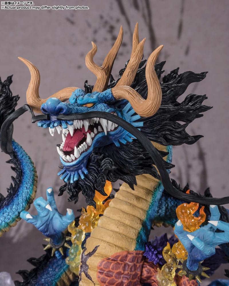 One Piece statuette Kaido Roi des bêtes Dragon
