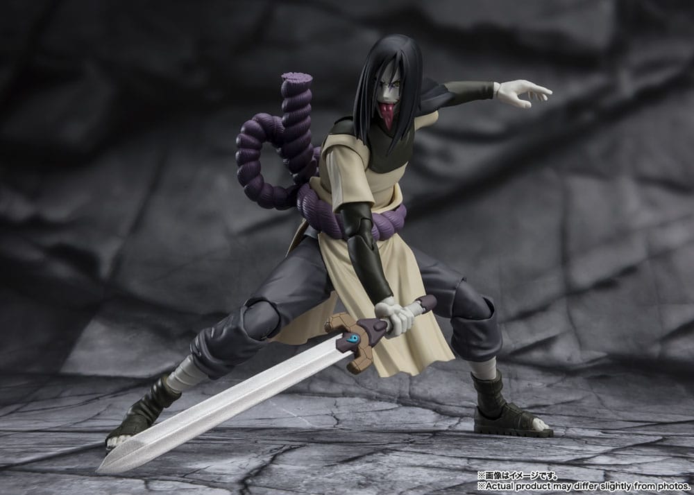 Naruto : Figurine S.H. Figuarts Orochimaru - 15 cm