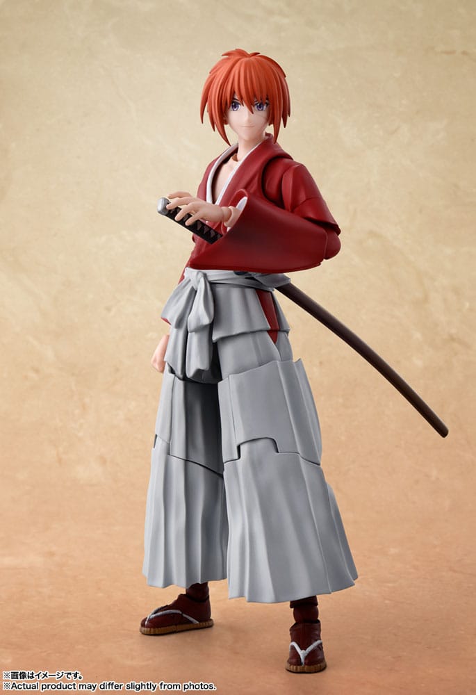 Rurouni Kenshin: Meiji Swordsman Romantic Story figurine S.H. Figuarts Kenshin Himura 13 cm