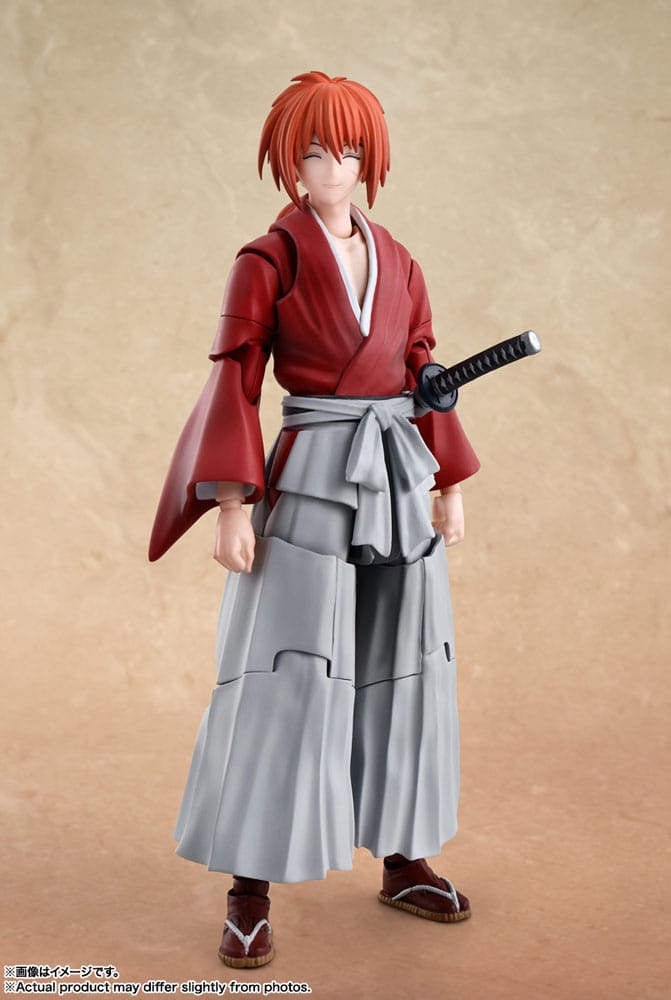 Rurouni Kenshin: Meiji Swordsman Romantic Story figurine S.H. Figuarts Kenshin Himura 13 cm