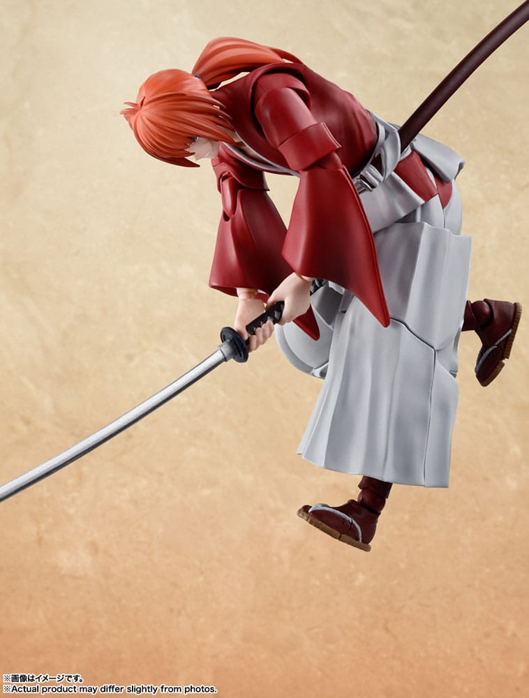 Rurouni Kenshin: Meiji Swordsman Romantic Story figurine S.H. Figuarts Kenshin Himura 13 cm