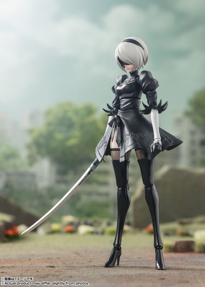 NieR: Automata Figurine S.H. Figuarts 2B 15 cm