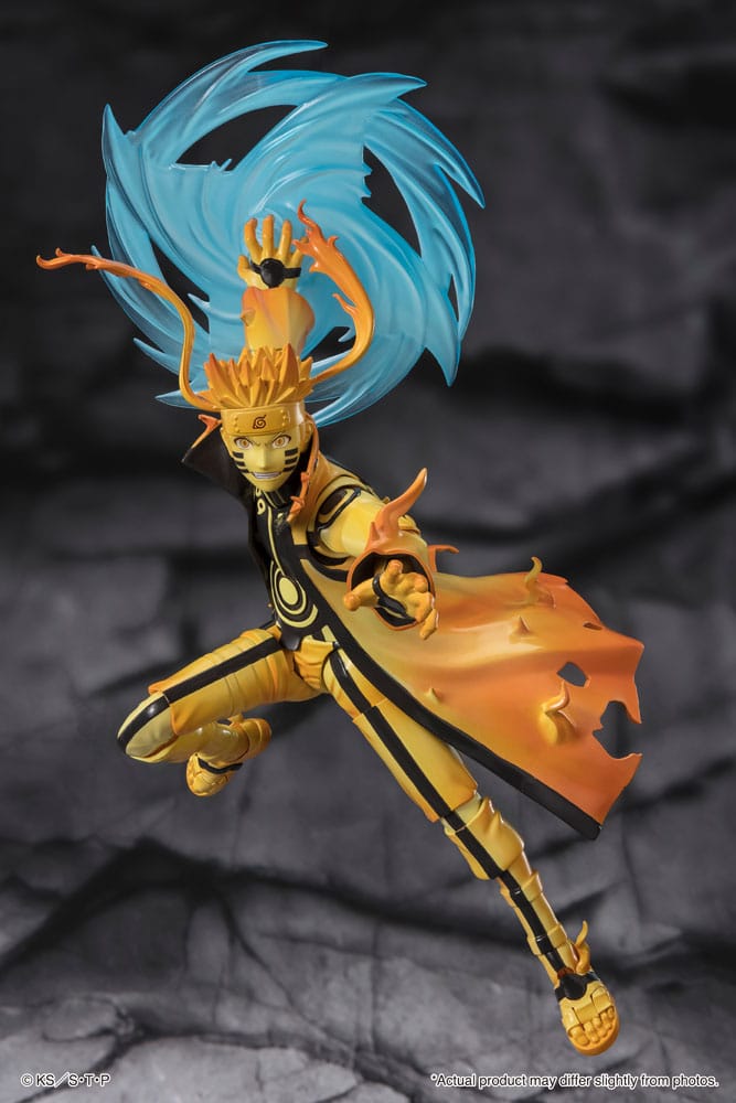 Naruto figurine S.H. Figuarts Naruto Uzumaki (Kurama Mode) - 15 cm