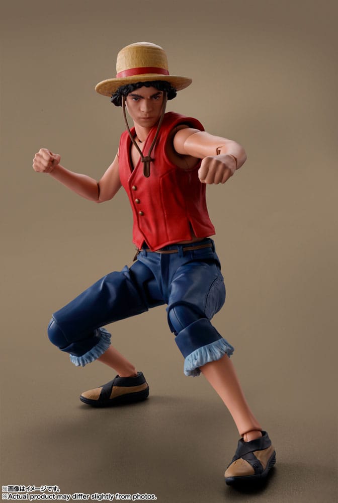 One Piece figurine S.H. Figuarts Monkey D. Luffy (Netflix) 14 cm