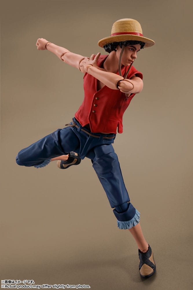 One Piece figurine S.H. Figuarts Monkey D. Luffy (Netflix) 14 cm