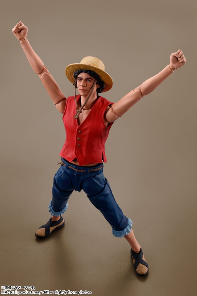 One Piece figurine S.H. Figuarts Monkey D. Luffy (Netflix) 14 cm