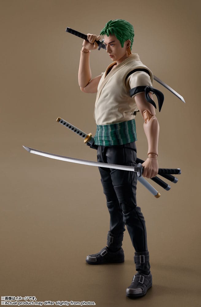 One Piece figurine S.H. Figuarts Roronoa Zoro (Netflix) 14 cm