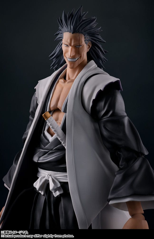 Bleach: Thousand-Year Blood War figurine S.H. Figuarts Kenpachi Zaraki 17 cm