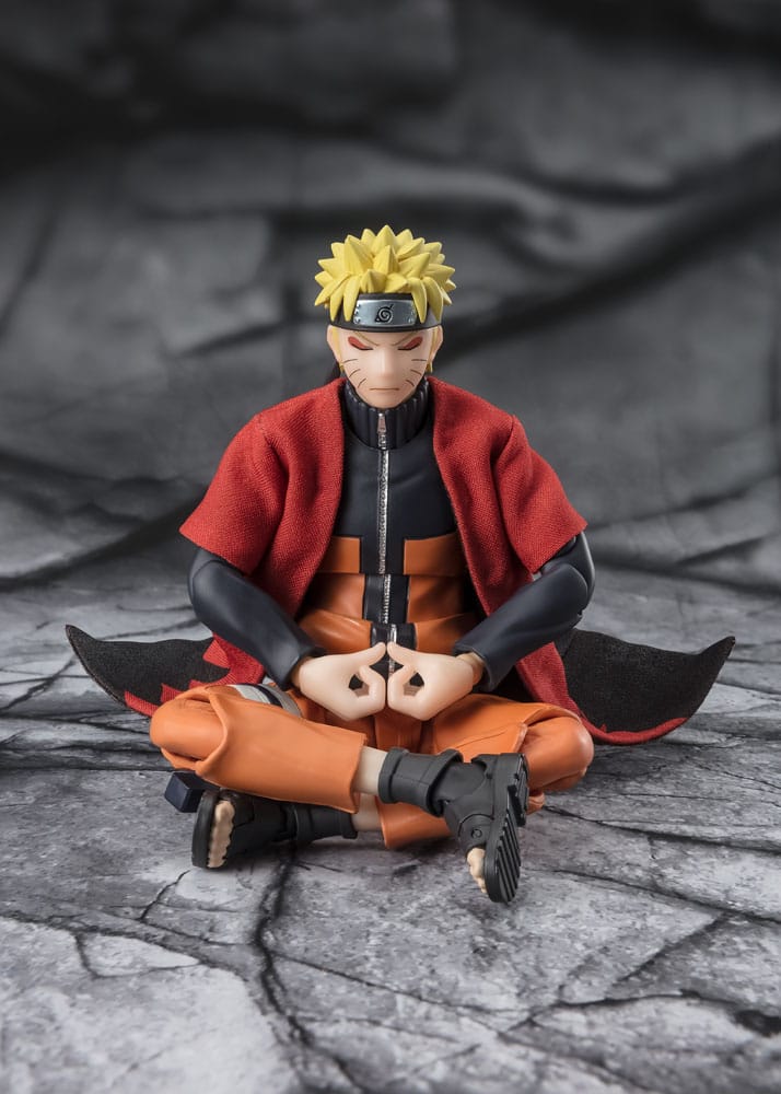 Naruto Shippuden figurine S.H. Figuarts Naruto Uzumaki (Sage Mode) - Savior of Konoha 15 cm