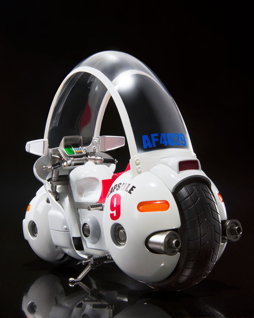 Dragon Ball Véhicule avec figurine S.H. Figuarts Bulma's Motorcycle Hoipoi Capsule No. 9 17 cm