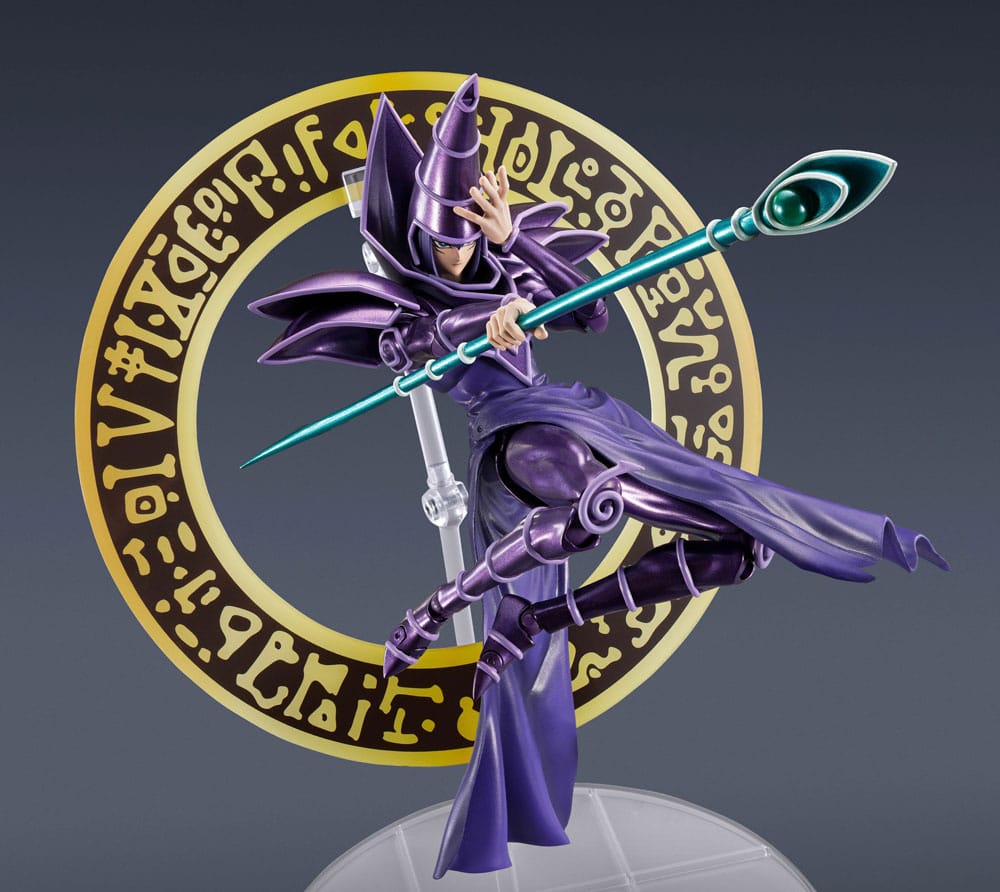Yu-Gi-Oh! figurine S.H. MonsterArts Magicien des ténèbres 19 cm