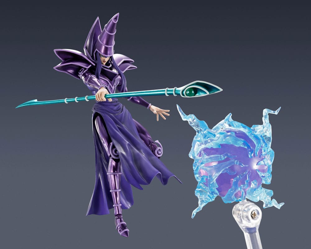 Yu-Gi-Oh! figurine S.H. MonsterArts Magicien des ténèbres 19 cm
