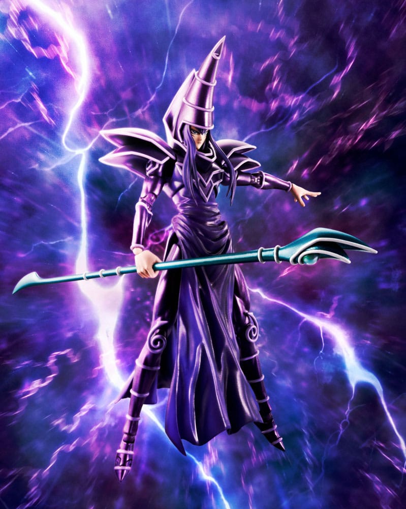 Yu-Gi-Oh! figurine S.H. MonsterArts Magicien des ténèbres 19 cm