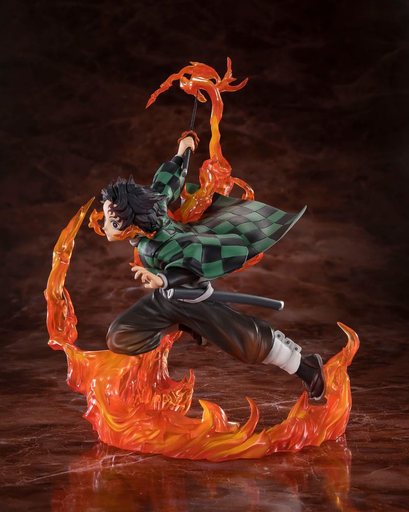 Demon Slayer : Kimetsu no Yaiba statuette PVC FiguartsZERO Kamado Tanjiro (Kyojuro Rengoku's Sword Guard Ver.) 19 cm