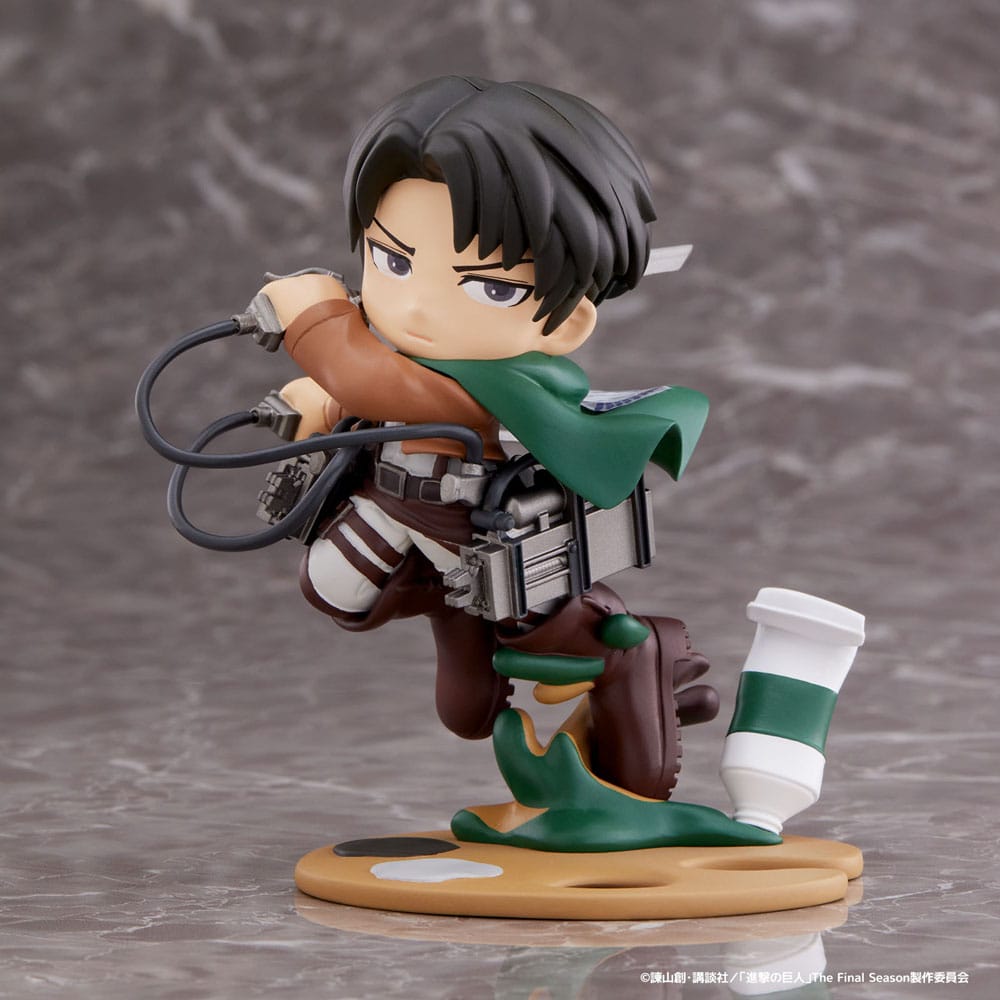 Attack on Titan statuette PVC PalVerse Levi 11 cm
