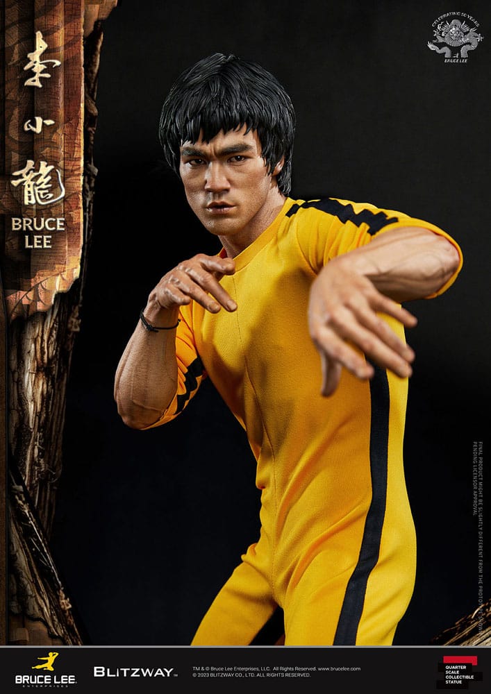 Bruce Lee : Statuette 1/4 50th Anniversaire Tribute 55 cm