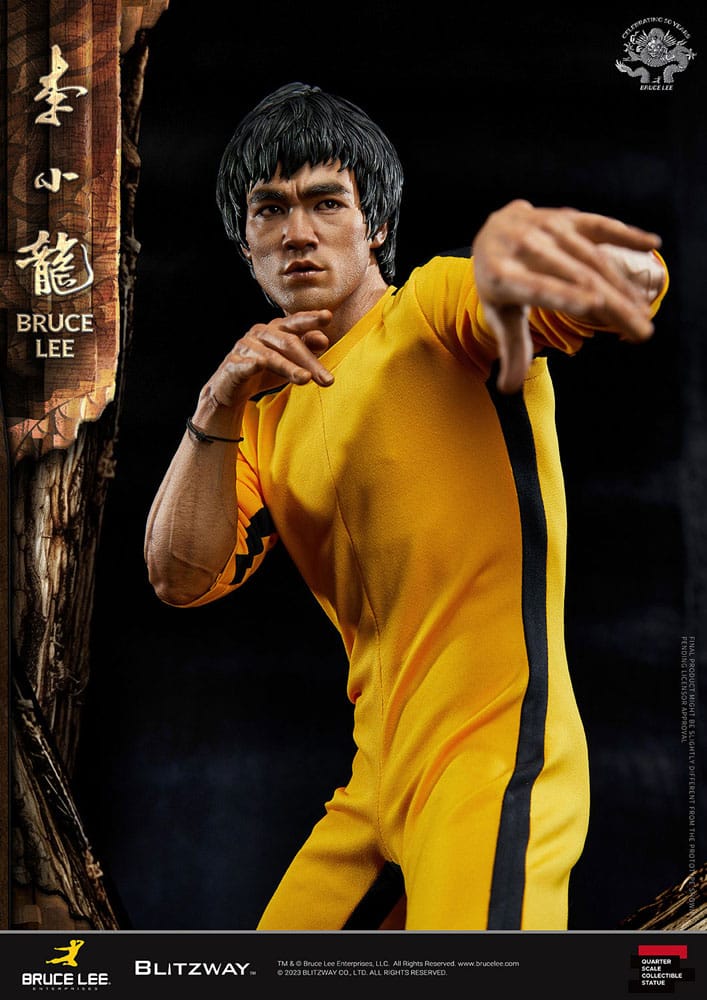 Bruce Lee : Statuette 1/4 50th Anniversaire Tribute 55 cm