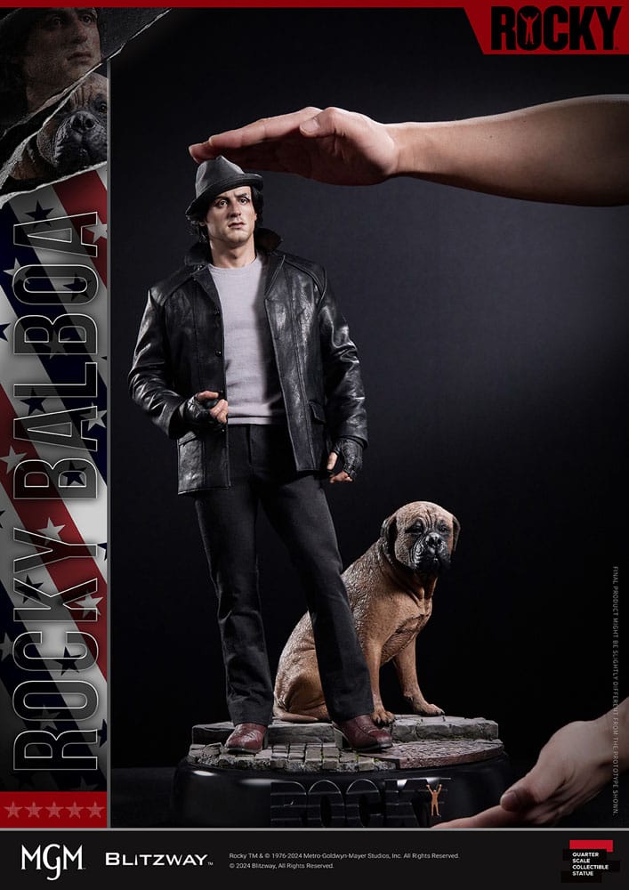Rocky statuette Superb Scale 1/4 Rocky 1976 54 cm